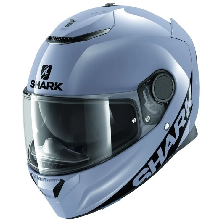 Shark Spartan 1.2 Blank Helmet, Grey/Glossy 3 Shark Spartan 1.2 Blank Helmet, Grey/Glossy