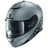 Shark Spartan 1.2 Blank Matte Helmet, Anthracite -Scootik Bike Shop shark spartan 1 2 blank matte anthracite