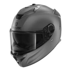 Shark Spartan GT Blank Matte Helmet, Anthracite Matte