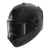 Shark Spartan GT Blank Matte Helmet, Black Matte 2 Shark Spartan GT Blank Matte Helmet, Black Matte -Scootik Bike Shop shark spartan gt blank matte helmet black