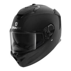 Shark Spartan GT Blank Matte Helmet, Black Matte