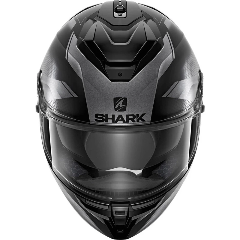 Shark Spartan GT Elgen Matte Helmet, Black/Anthracite 4 Shark Spartan GT Elgen Matte Helmet, Black/Anthracite - Image 2