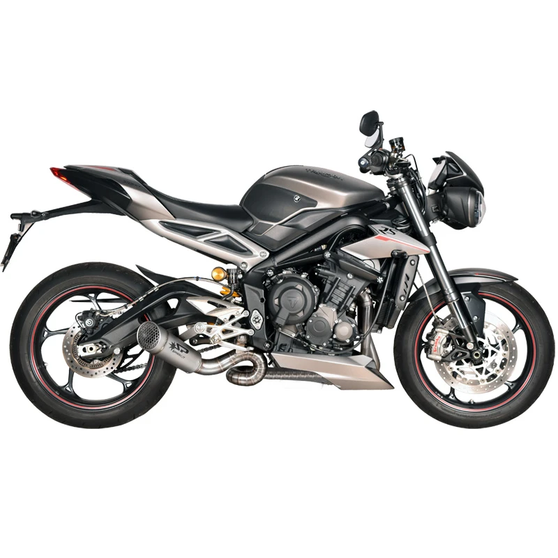 Spark GTR0501T+GTR8501 Grid-O Full Exhaust For Triumph Street Triple 765 RS (2017-) 5 Spark GTR0501T+GTR8501 Grid-O Full Exhaust For Triumph Street Triple 765 RS (2017-) - Image 3