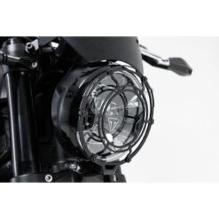 Sw-Motech LPS.11.842.10000/B Headlight Guard, Black For Triumph Trident 660 (2021-) -Scootik Bike Shop sw motech lps 11 842 10000 b headlight buard black image3
