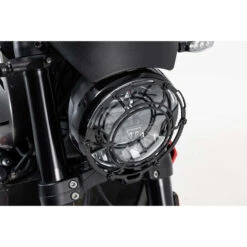 Sw-Motech LPS.11.842.10000/B Headlight Guard, Black For Triumph Trident 660 (2021-) -Scootik Bike Shop sw motech lps 11 842 10000 b headlight buard black image4