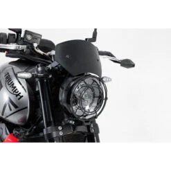 Sw-Motech LPS.11.842.10000/B Headlight Guard, Black For Triumph Trident 660 (2021-) -Scootik Bike Shop sw motech lps 11 842 10000 b headlight buard black image5
