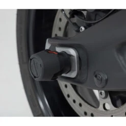 Sw-Motech STP.11.176.10700/B Rear Axle Sliders, Black For Triumph Trident 660 (2021-) -Scootik Bike Shop sw motech stp 11 176 10700 b rear axle sliders image5