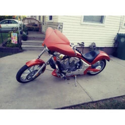 TKY Batwing Fairing For Honda Fury And Chopper Bikes With 6.5" Waterproof Speakers -Scootik Bike Shop tky choppa fairing with 6 5 waterproof speakers image12