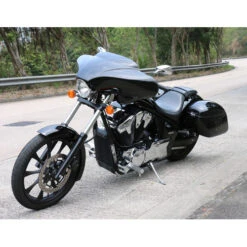 TKY Batwing Fairing For Honda Fury And Chopper Bikes With 6.5" Waterproof Speakers -Scootik Bike Shop tky choppa fairing with 6 5 waterproof speakers image7