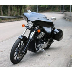 TKY Batwing Fairing For Honda Fury And Chopper Bikes With 6.5" Waterproof Speakers -Scootik Bike Shop tky choppa fairing with 6 5 waterproof speakers image9