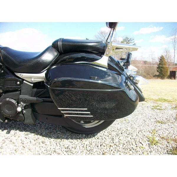 TKY Classic Hard Saddlebags For Yamaha Roadliner/Stratoliner 4 TKY Classic Hard Saddlebags For Yamaha Roadliner/Stratoliner - Image 2