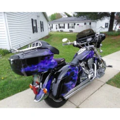 TKY HD Style Tour Pack With Amplifier And 6" X 9" Waterproof Speakers -Scootik Bike Shop tky hd tour pack amplifier waterproof speakers image9