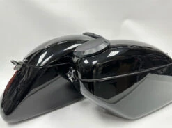 TKY Hard Saddlebags For Honda Fury -Scootik Bike Shop tky honda fury speaker bags