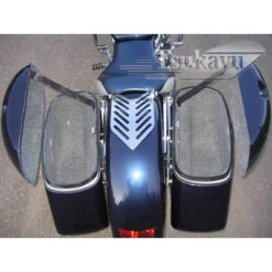 TKY Quick Release Bike Specific Jumbo Strong Hardbags, 35 Liter Each 29 TKY Quick Release Bike Specific Jumbo Strong Hardbags, 35 Liter Each -Scootik Bike Shop tky jumbo hardbags universal kit image11