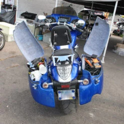 TKY Quick Detachable Hard Saddlebags For Suzuki Boulevard M109R -Scootik Bike Shop tky m109 hard saddlebags c