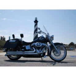 TKY Quick Release Hardbags For Harley-Davidson Softail Deluxe (2005-2017) -Scootik Bike Shop tky quick release hard saddlebags softail deluxe image8