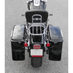 TKY Quick Release Hard Saddlebags, 25 Liter For Harley-Davidson Fat Bob/ Wide Glide -Scootik Bike Shop tky quick release saddlebags fat bob image14