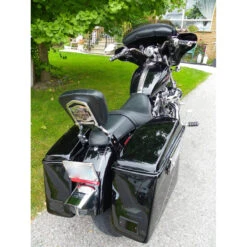 TKY HD Style Quick Release Hard Saddlebags, 23 Liter For Harley-Davidson Sportster -Scootik Bike Shop tky quick release saddlebags sportster image9