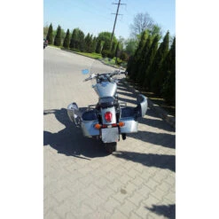 TKY Quick Release Hard Saddlebags For Honda VTX 1300C / 1800C -Scootik Bike Shop tky quick release saddlebags vtx 1300 1800 c image10