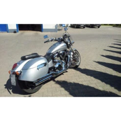 TKY Quick Release Hard Saddlebags For Honda VTX 1300C / 1800C -Scootik Bike Shop tky quick release saddlebags vtx 1300 1800 c image5