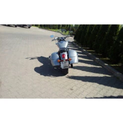 TKY Quick Release Hard Saddlebags For Honda VTX 1300C / 1800C -Scootik Bike Shop tky quick release saddlebags vtx 1300 1800 c image6