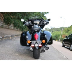 TKY Quick Release Hard Saddlebags For Honda VTX 1300/ 1800 R/S/T/N -Scootik Bike Shop tky quick release saddlebags vtx 1300 1800 r s t n image4
