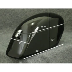 TKY Quick Release Bike Specific Short Strong Hardbags, 21 Liter Each -Scootik Bike Shop tky short strong hardbags bike specific dimension