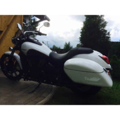 TKY Short Strong Hardbags Universal Kit, 21 Liter Each 22 TKY Short Strong Hardbags Universal Kit, 21 Liter Each -Scootik Bike Shop tky short strong hardbags bike specific image7