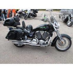 TKY Touring Trunk Kit For Cruisers & Touring Bikes -Scootik Bike Shop tky touring trunk kit image12