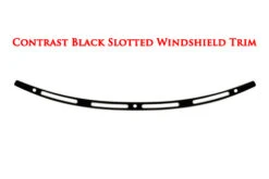 TKY Classic Batwing Fairing With Preinstalled Stereo And 6-1/2" Speakers 41 TKY Classic Batwing Fairing With Preinstalled Stereo And 6-1/2" Speakers -Scootik Bike Shop trim blackslotted CAPTION