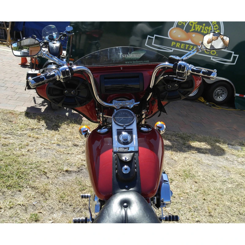 TKY Small Headlight Batwing Fairing With Full Stereo 6" X 9" Waterproof Speakers 10 TKY Small Headlight Batwing Fairing With Full Stereo 6" X 9" Waterproof Speakers - Image 8