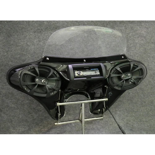 TKY Small Headlight Batwing Fairing With Full Stereo 6" X 9" Waterproof Speakers 4 TKY Small Headlight Batwing Fairing With Full Stereo 6" X 9" Waterproof Speakers - Image 2