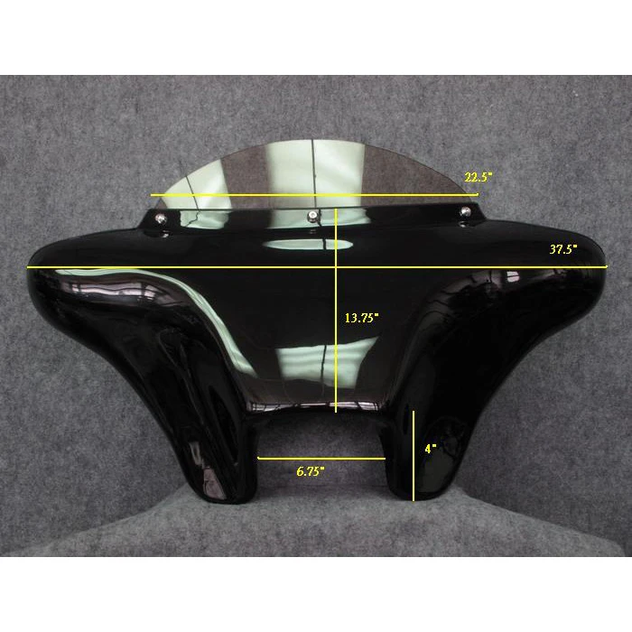 TKY Small Headlight Batwing Fairing With Full Stereo 6" X 9" Waterproof Speakers 8 TKY Small Headlight Batwing Fairing With Full Stereo 6" X 9" Waterproof Speakers - Image 6