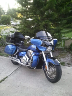 TKY Classic Batwing Fairing Ready For Stereo And 6-1/2" Speakers -Scootik Bike Shop tsukayu.faring.5