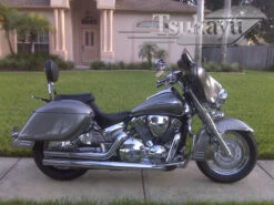 TKY Classic Batwing Fairing Ready For Stereo And 6-1/2" Speakers -Scootik Bike Shop tsukayu.faring2