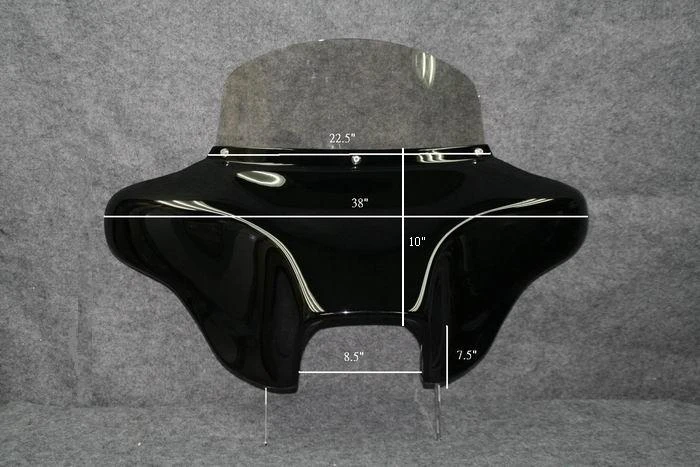 TKY Classic Batwing Fairing With Preinstalled Stereo And 6-1/2" Speakers 12 TKY Classic Batwing Fairing With Preinstalled Stereo And 6-1/2" Speakers - Image 10