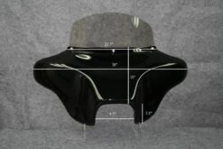 TKY Classic Batwing Fairing With Preinstalled Stereo And 6" X 9" Speakers -Scootik Bike Shop tsukayu gps fairing 3